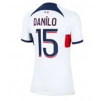 Camisa de Futebol Paris Saint-Germain Danilo Pereira #15 Equipamento Secundário Mulheres 2023-24 Manga Curta